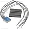 Standard Ignition DOOR HANDLE OEM OE Replacement With Heat Shrink Tubing Pigtail 6 Female Blade Terminals S2487 - alternate 1